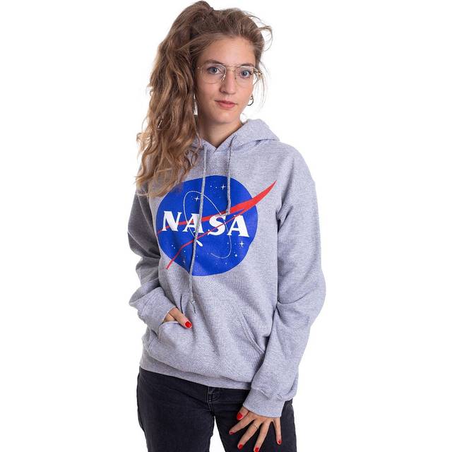 NASA - Insignia Logo Sports Grey - Hoodie - grey - M - 50% Cotton, 50% Polyester,Sweat