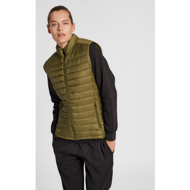 Sleeveless Puffer Jacket Hummel Red - Vert - XL