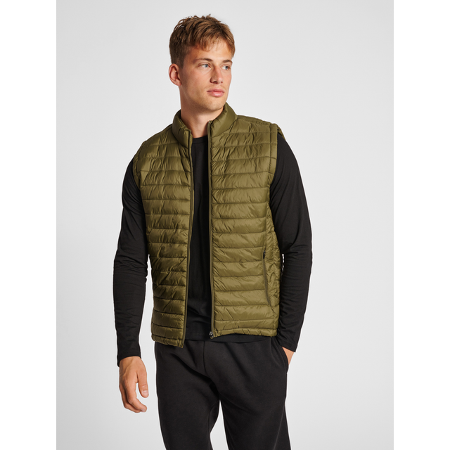 Sleeveless Puffer Jacket Hummel Red - Vert - L