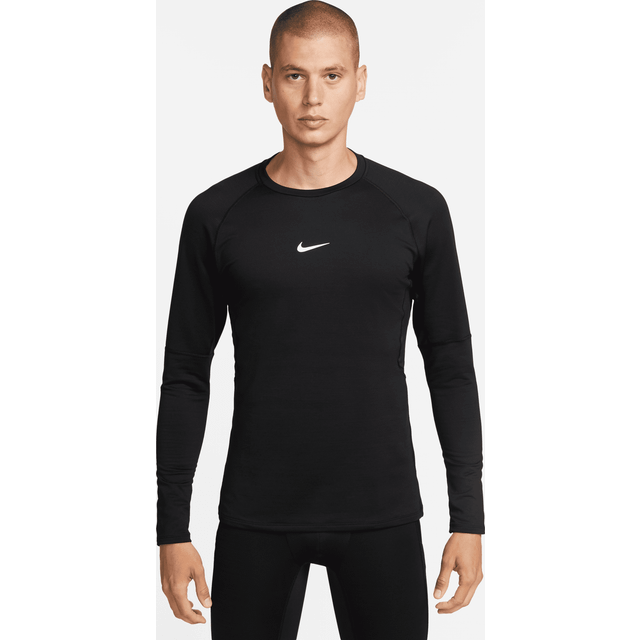 NIKE Pro Warm-langærmet overdel til mænd sort