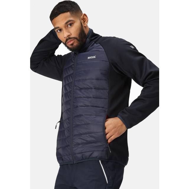 Regatta Clumber IV Hybrid Jacket: Navy/Red: S Size: S, Colour: Navy/Re