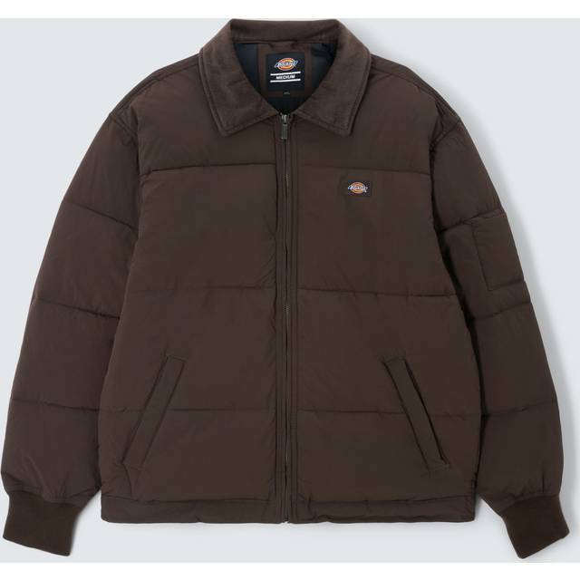 Dickies Overbrook Eisenhower Shell Puffer Jacket - XL - Brown