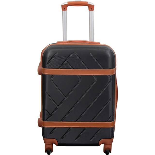 Kabinväska - Hardcase lättviktsresväska - Stl liten - Retro svart
