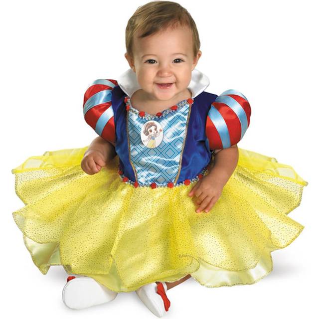 Smiffys Disney Snehvide Babykostume 12-18 måneder