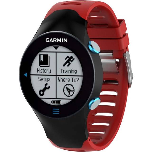 Garmin Forerunner 610 klockarmband i silikon - Röd