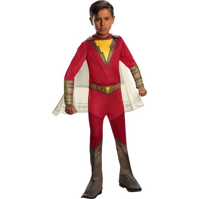 (5-6 Years, Red/Yellow) Shazam Childrens/Kids Costume