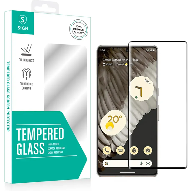 SiGN 2.5D Skärmskydd i Härdat Glas för Google Pixel 7 Pro 5G