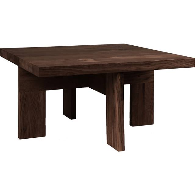 FRAMA - Farmhouse Coffee Table / Square - Soffbord - Dark Oak - W70 x D70 x H37 cm