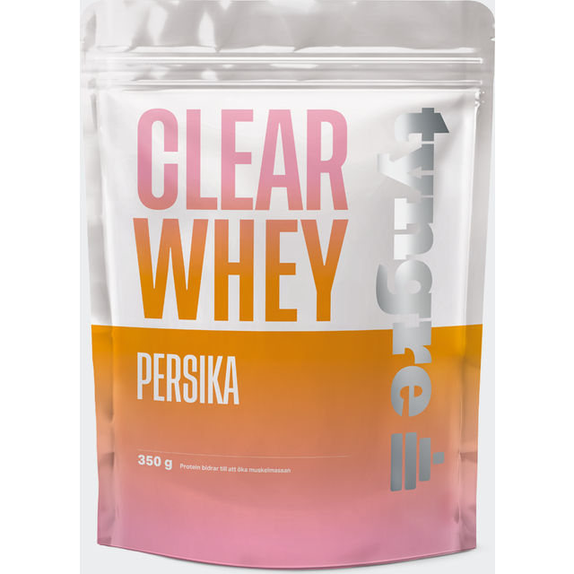 Tyngre Clear Whey Persika 350g, Proteinpulver