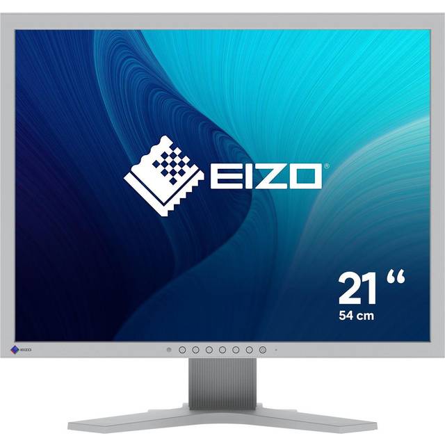 EIZO FlexScan S2134 - LED-skärm - 21.3" - 1600 x 1200 @ 60 Hz - IPS - 500 cd/m² - 1600:1 - 6 ms - DVI-D, VGA, DisplayPort - svart
