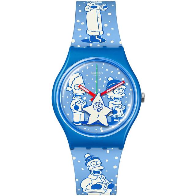 Swatch Unisexuhr XM2023 SO28Z126 - blau