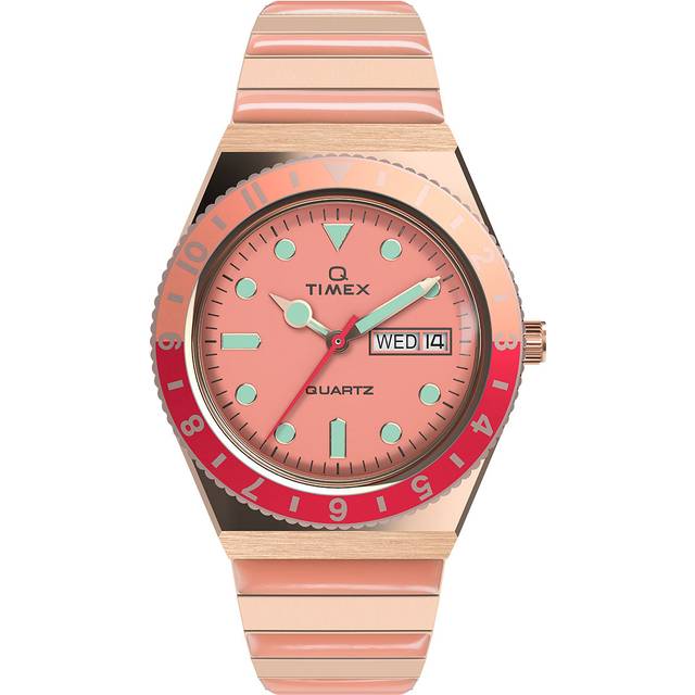 Timex Q Malibu WoMens Multicolour Watch TW2V38600 Stainless Steel (archived) - One Size