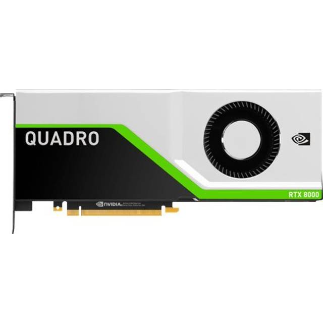 NVIDIA Quadro RTX 8000 - Grafikkort - Quadro RTX 8000 - 48 GB GDDR6 - PCIe 3.0 x16 - för ProLiant XL190r Gen10, XL270d Gen10