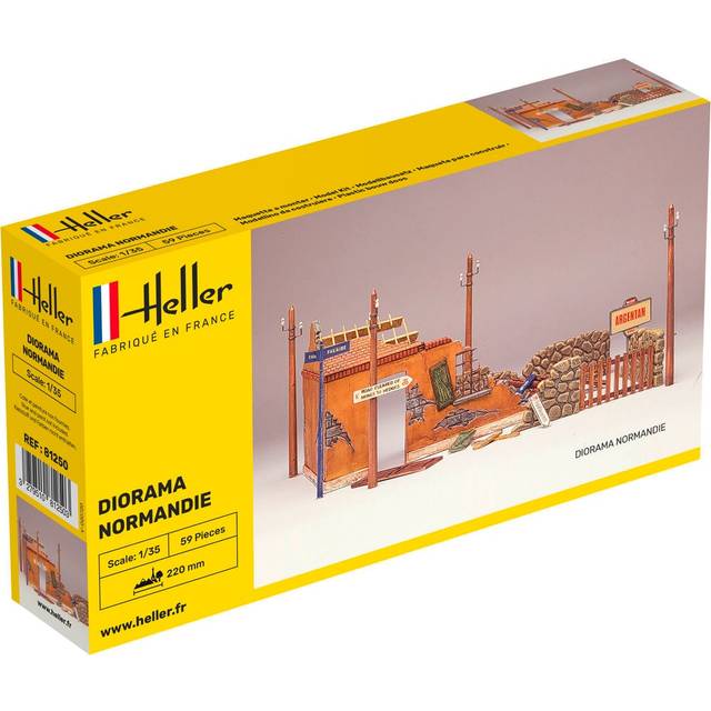 Hel81250 - Heller 1:35 - Normandy Ruin Diorama