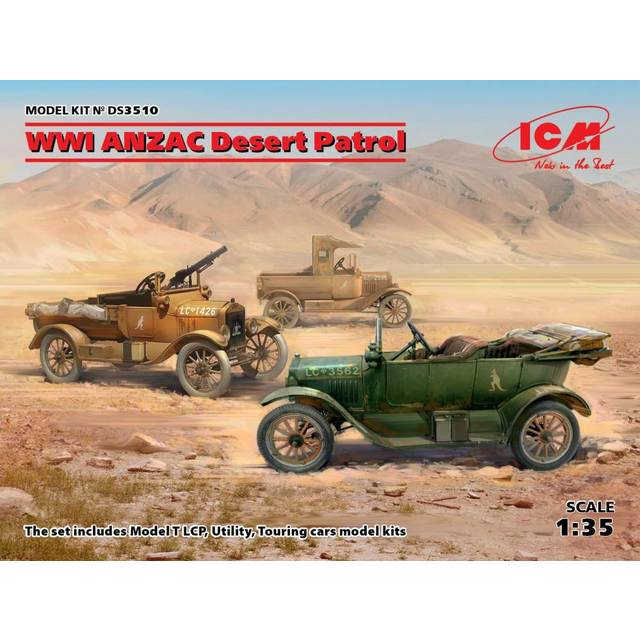 ICMDS3510 - ICM Diorama 1:35 -WWI ANZAC Desert Patrol