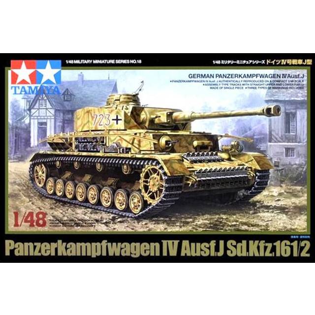 TAMIYA 32518 Panzerkampfwagon IV J Tank 1:48 Military Model Kit