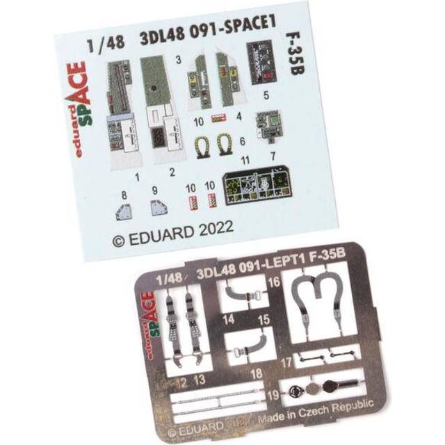 Eduard 48091 Lockheed F-35B Space 1:48 Italeri 2810 Model Kit Decal Set