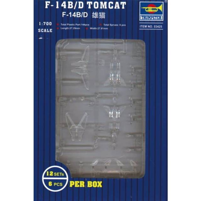 Tru03425 - Trumpeter 1:700 - Aircraft- F -14b/d Tomcat