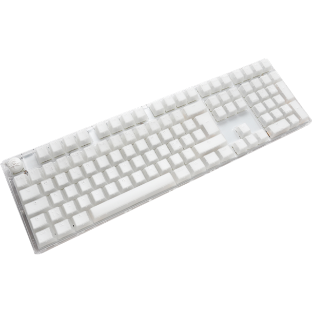 Ducky - One 3 Aura White Fullsize Cherry Red
