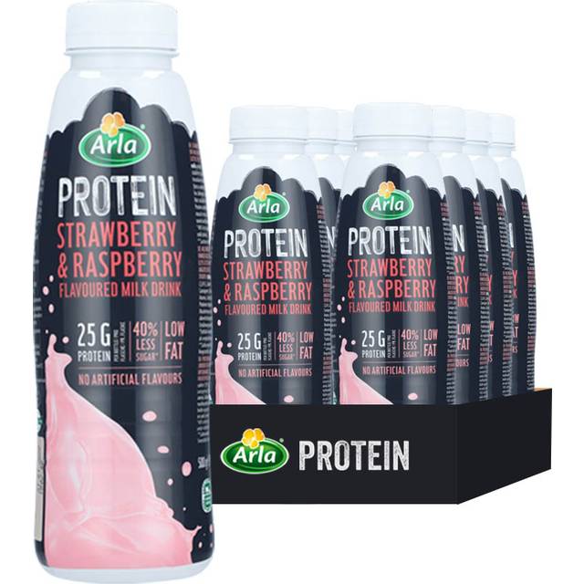 Arla Protein Strawberry & Raspberry Milk Shake