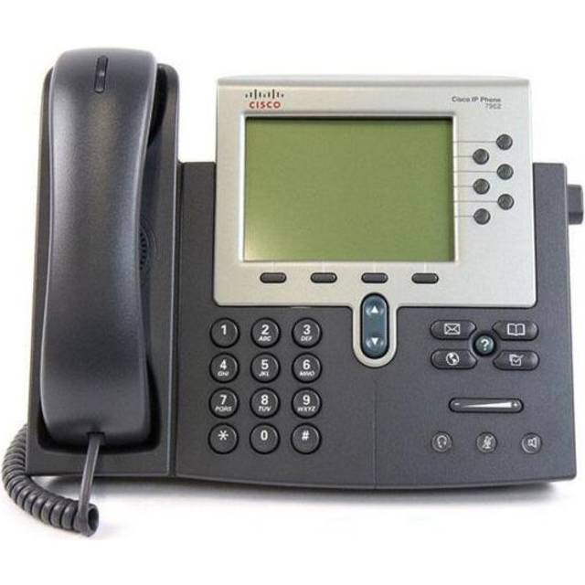 Cisco Unified IP Network Desktop Phone CP-7962G Silver/Grey