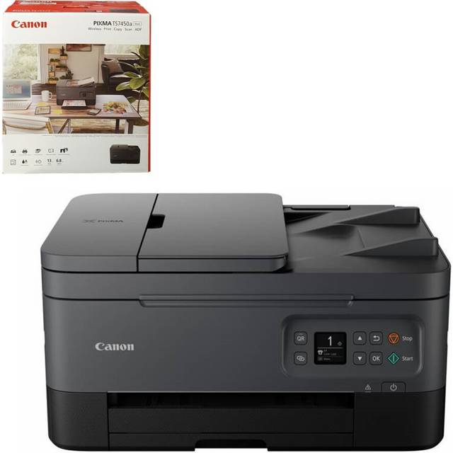Canon PIXMA TS7450a All-in-One Wireless Inkjet Printer With Inks