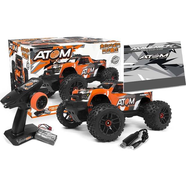 Maverick Atom 1:18 4WD Truck Orange - Komplett