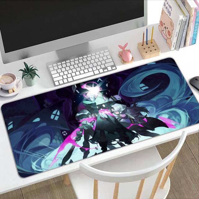 (a-A7 300x700x2mm) Deltarune Chapter 2 Spamton Mouse Pad Carpet Desk Computer Anime Table Mens Mousepad PC Keyboard Mat Gamer Play Printing Gaming