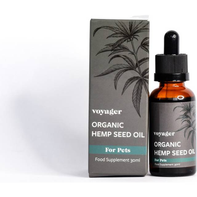 Cold-Pressed Hemp Seed Oil for Pets - White