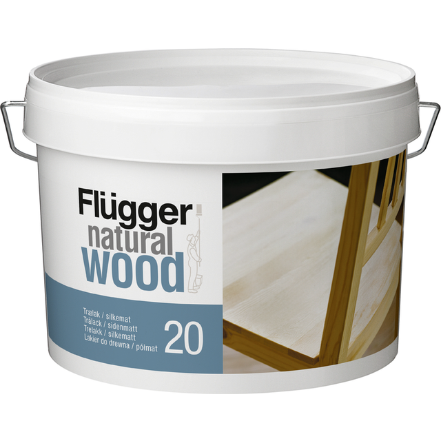 Flügger Natural Wood Trälack - 3 L