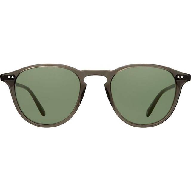Garrett Leight Hampton 46 Sunglasses Black Glass