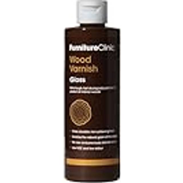 Extra Tough Interior Wood Varnish (500ml, Gloss) - Quick Drying, Water-Based Wood Varnish to Protect All Hard & Soft Wood Furniture, Doors & More