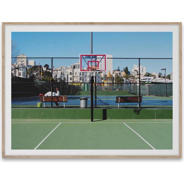 Paper Collective - Posters by Kasper Nyman - Affisch - Cities of Basketball 09 - San Francisco - 30 x 40 cm