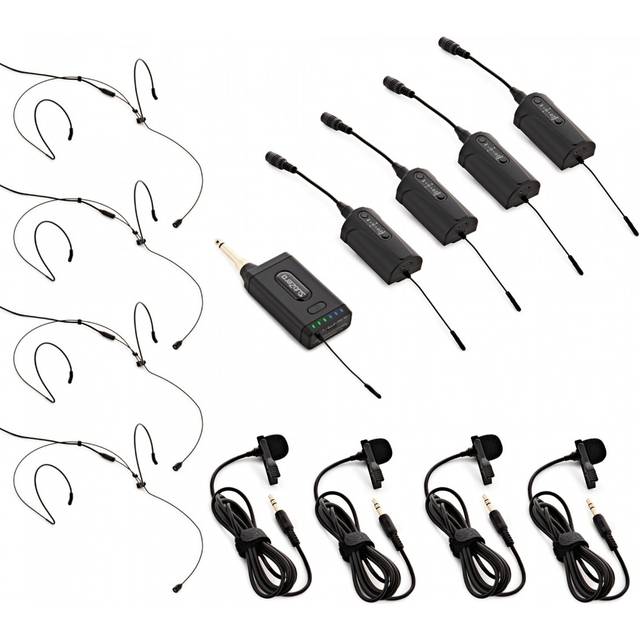 SubZero VOXLINK-Compact Quad Lav/Headset Wireless Microphone System