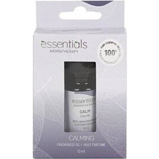 (Calming & Spearmint) TWO 10ML PURE ESSENTIAL AROMATHERAPY OILS + HEART SHAPED OIL BURNER