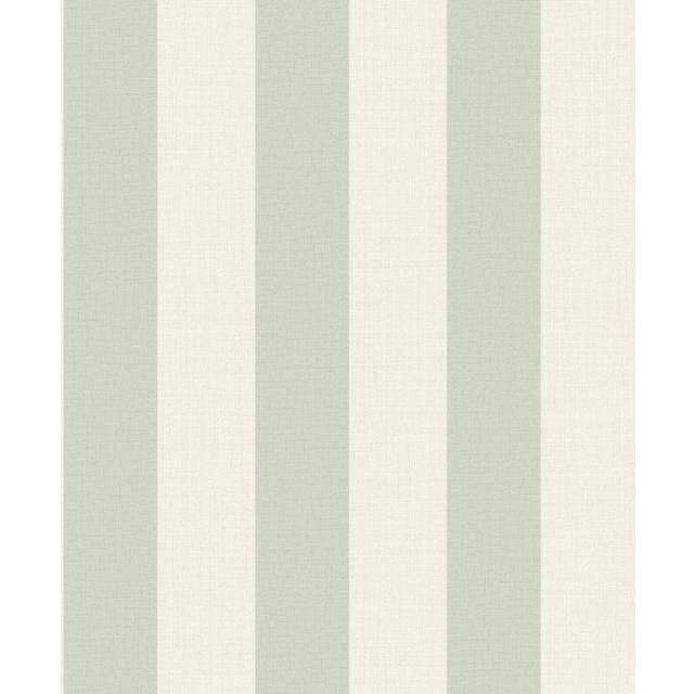 Grandeco Maison Sage Green Striped Wallpaper Textured Stylish Paste The Wall