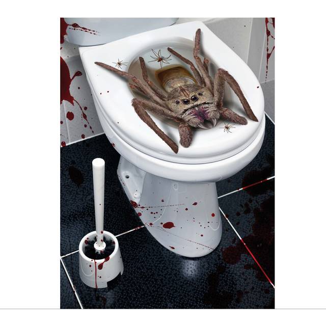 Fiestas Guirca Edderkop Toiletklistermærke