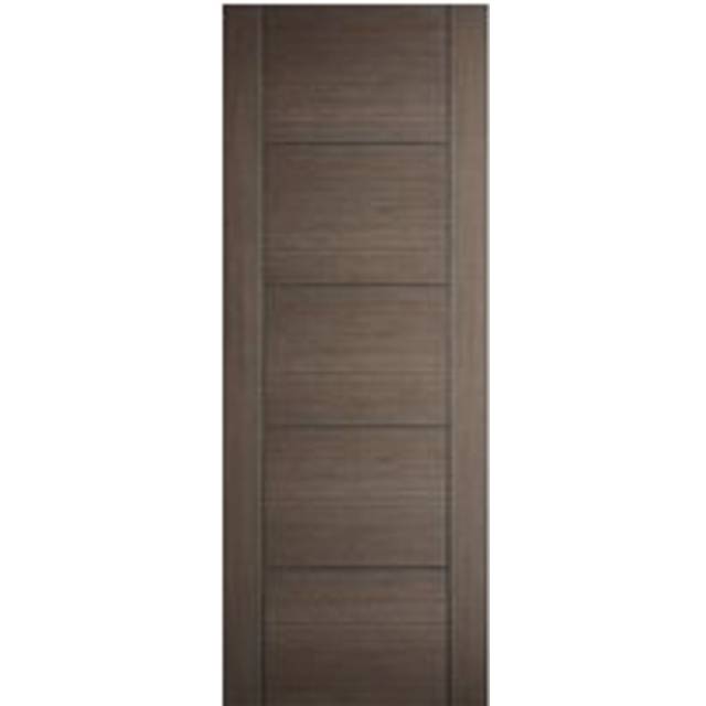 LPD Vancouver 5P Chocolate Grey - Prefinished Internal Door (Size: 1981 x 686mm, Thickness: 35mm, Fire Door: No)