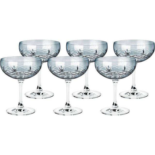 Crispy Gatsby Champagneglas, 2 st sapphire - Sapphire