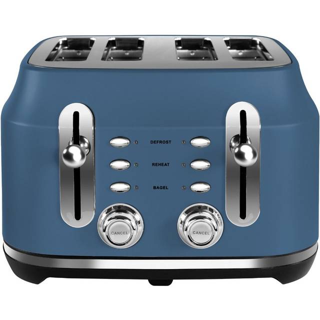 Rangemaster RMCL4S201SB Classic 4 Slice Toaster - Stone Blue