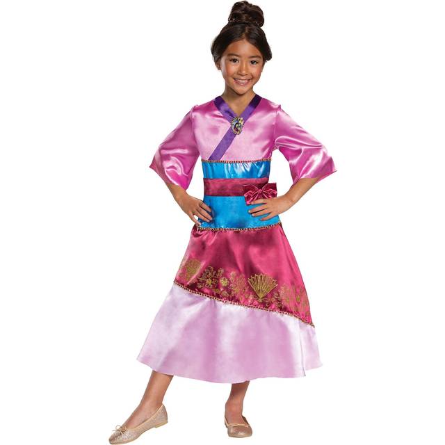 Mulan Children's Costume Disney Kimono - 4-6 Years