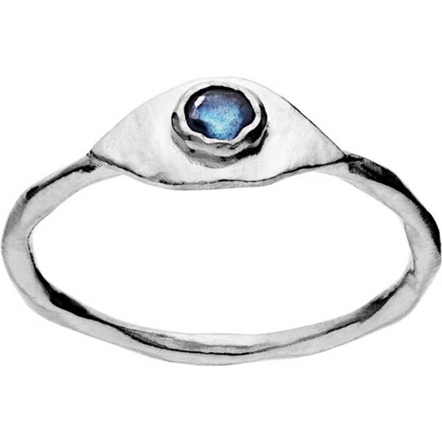 Maanesten Argos Silver Blue Labradorite Eye Ring 4809C 59