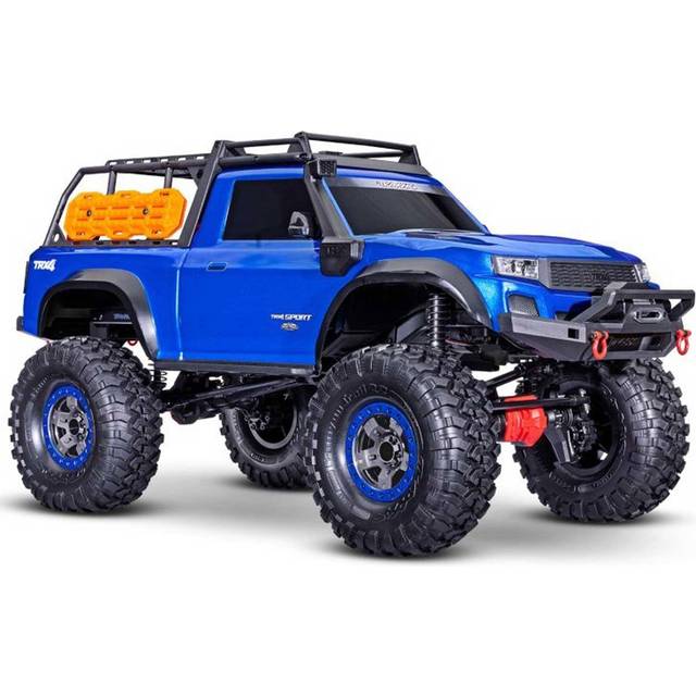 Traxxas TRX-4 Sport High Trail Edition 1:10 4WD Electric Trail Crawler  Metallic Blue (+ TQi 2-ch  XL-5 HV  Titan 550) TRX82044-4-BLUE