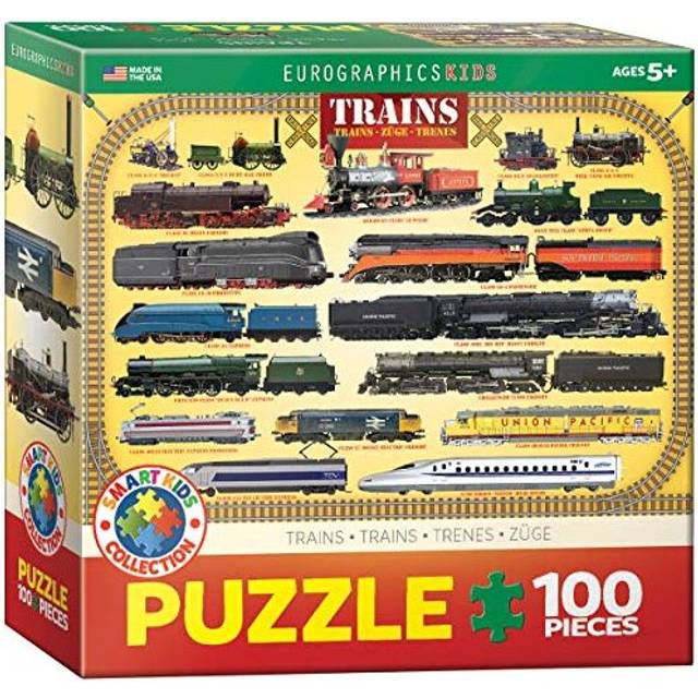 Trains 100 Piece Jigsaw Puzzle
