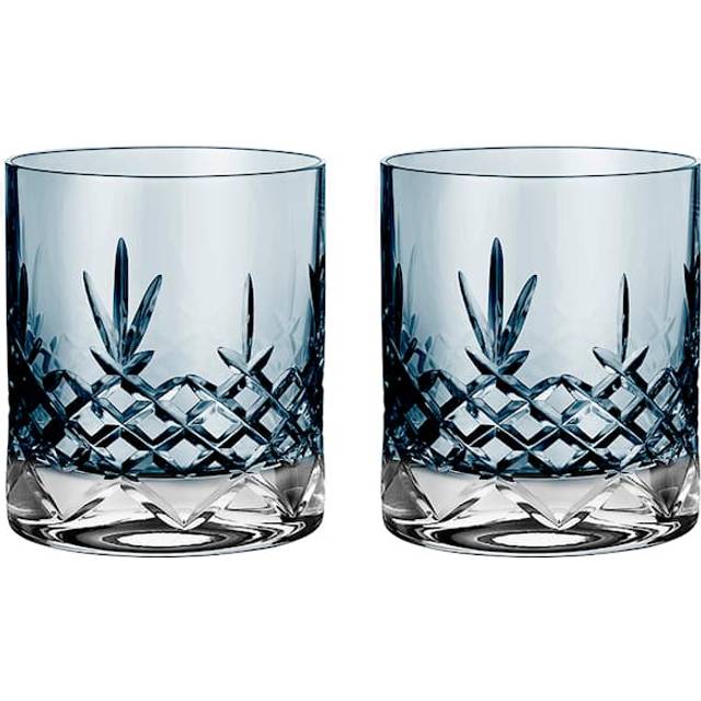 Frederik Bagger - Crispy Lowball - 2 pcs - Glas - Sapphire - D8,5 x H9,7 cm (380 ml)