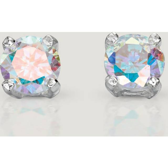 John Greed CANDY Sky Rainbow Stud Silver Earrings For Women - silver