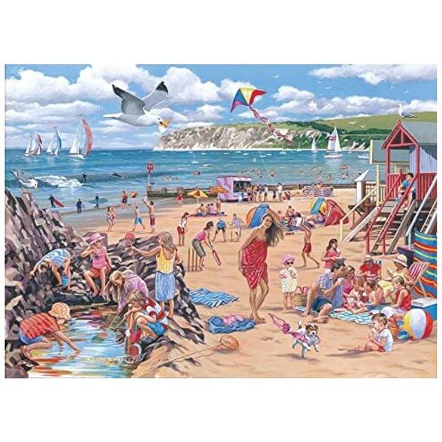 The House of Puzzles Beach Break - Big 500 Piece Jigsaw Puzzle