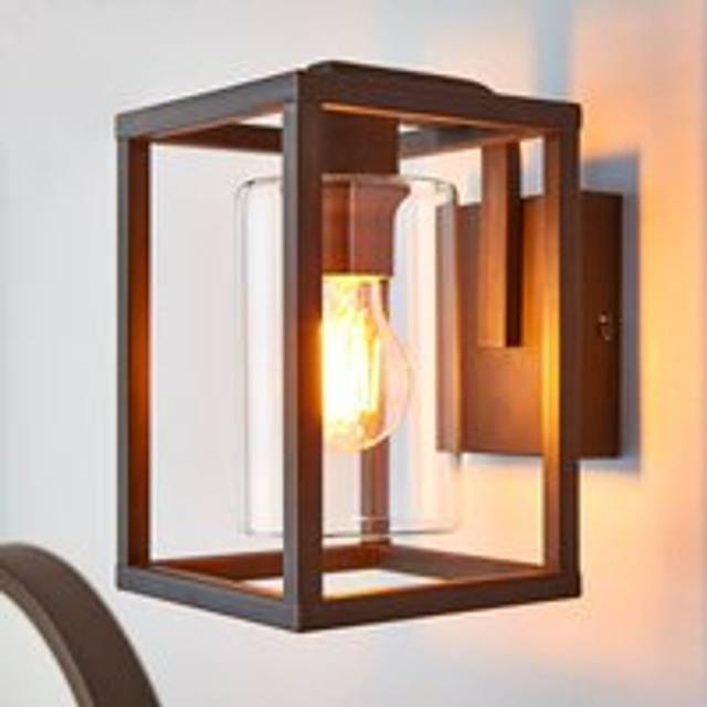London Industrial Wall Light - Bronze