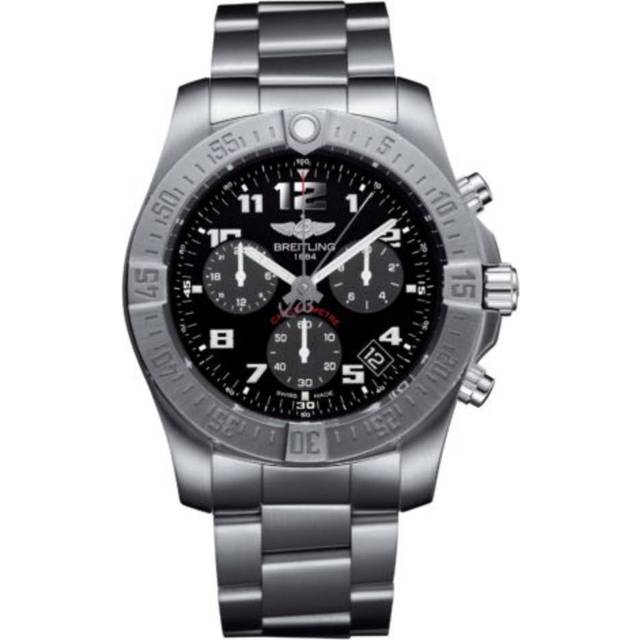 Breitling Watch Chronospace Evo B60 Titanium Professional III Bracelet - Black