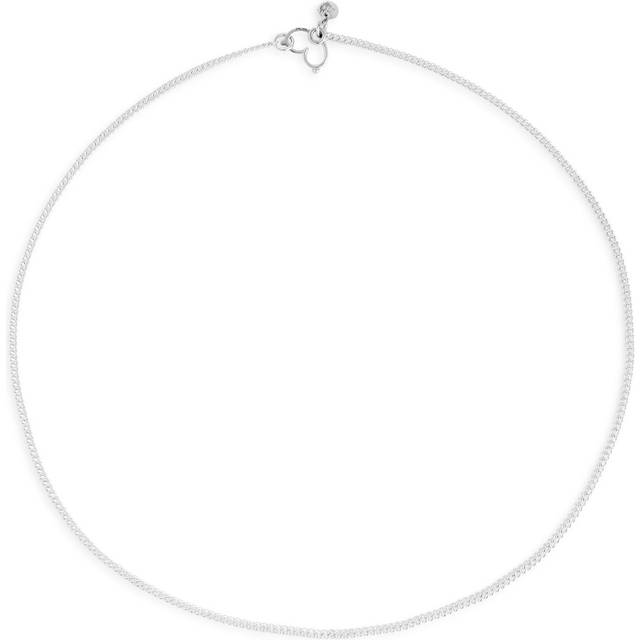 ARKET Thin Sterling Silver Chain Necklace -Silver-coloured, ONESIZE